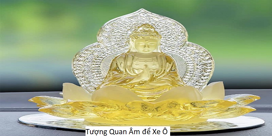 Tượng Quan Âm để Xe Ô Tô