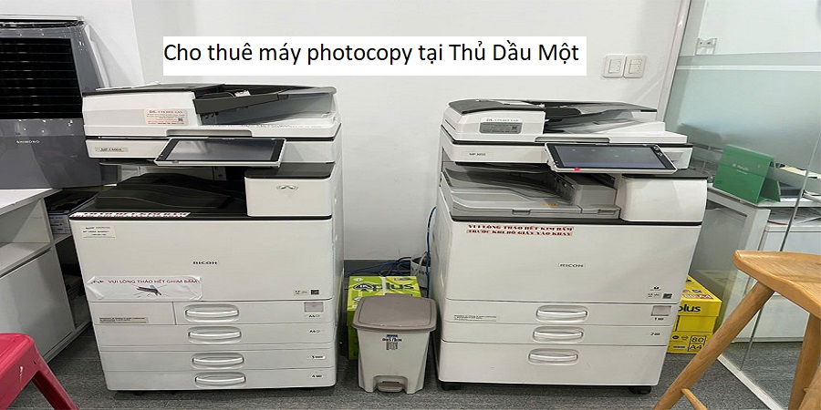 Cho thuê máy photocopy tại Thủ Dầu Một